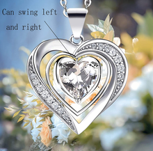 Load image into Gallery viewer, Swinging VDay Necklace
